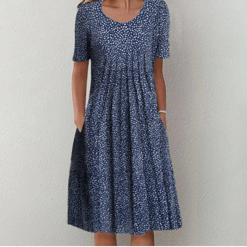 Hailey | Elegante y casual vestido floral con bolsillos
