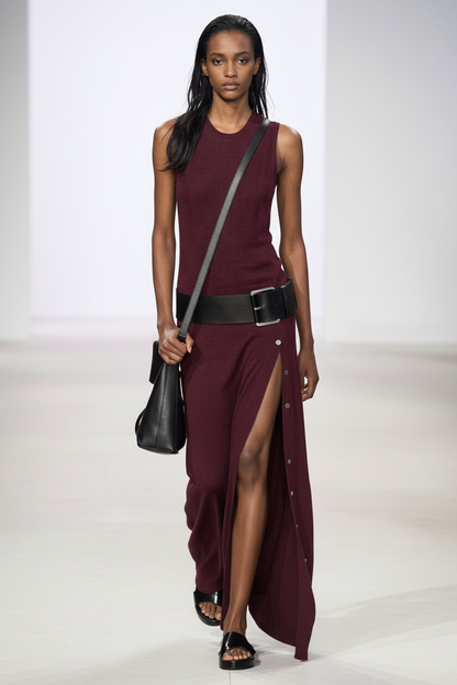 Noa | Vestido Maxi con Cinturón