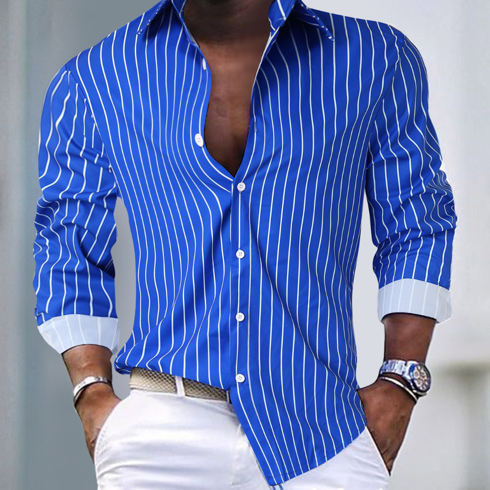 Jules™ | Camisa de verano transpirable a rayas