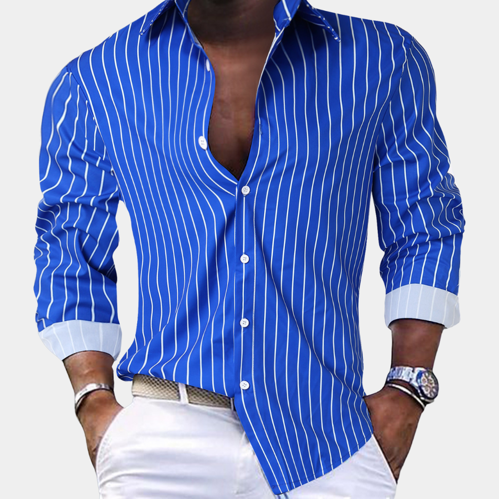 Jules™ | Camisa de verano transpirable a rayas