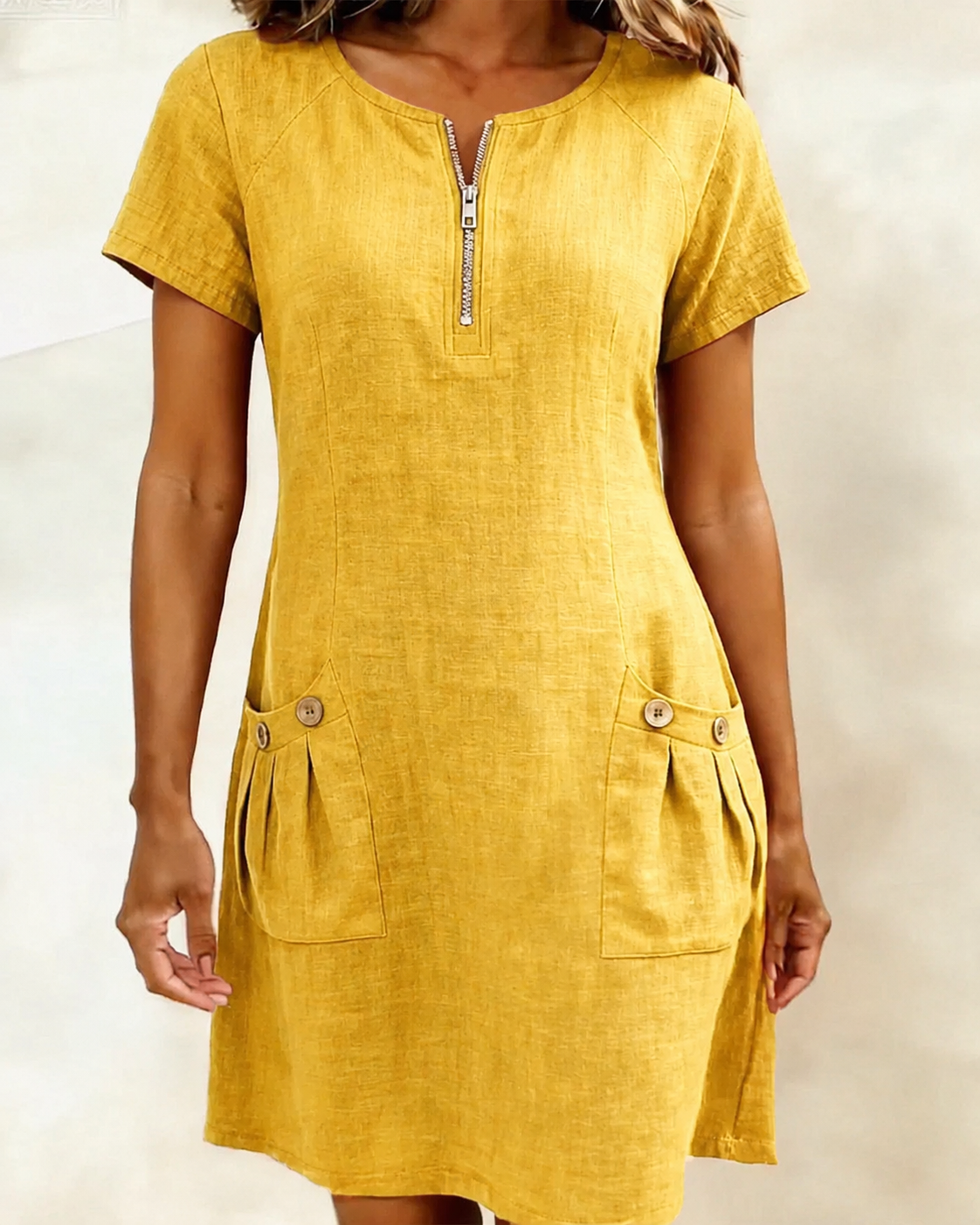 Vestido Lina™ | Elegancia natural para el día a día.