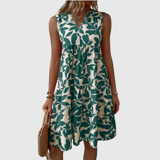 Tasha | Vestido midi fluido y lleno de sabores