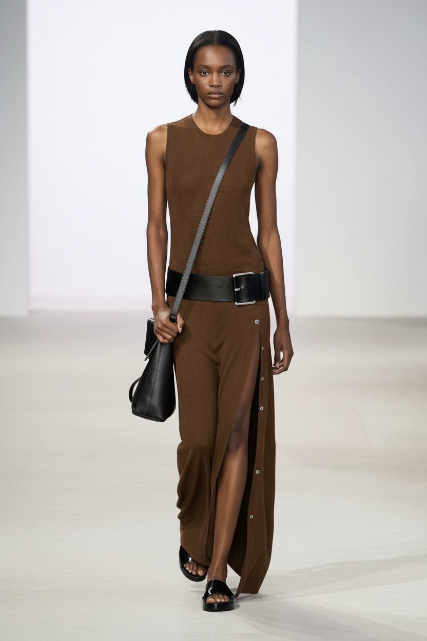 Noa | Vestido Maxi con Cinturón