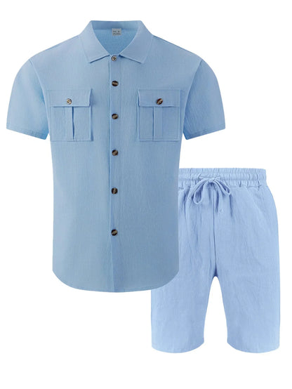 Maël | Conjunto de lino para hombre