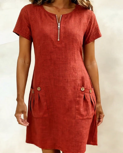 Vestido Lina™ | Elegancia natural para el día a día.