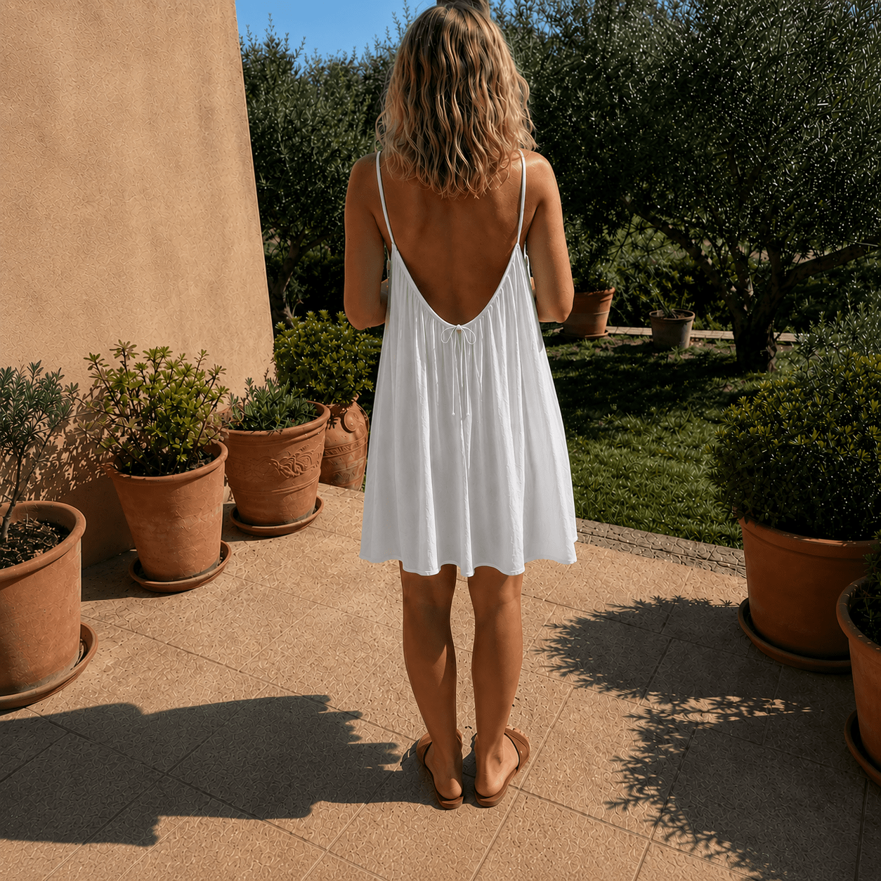 Nuance™ | Vestido espalda abierta